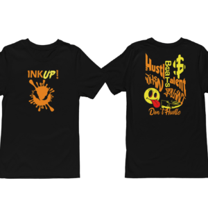 Ink Up Hustle Beats Talent Black/Orange