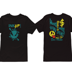 Ink Up Hustle Beats Talent Black/ Teal