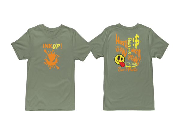 Ink Up Hustle Beats Talent Leaf Green/Orange