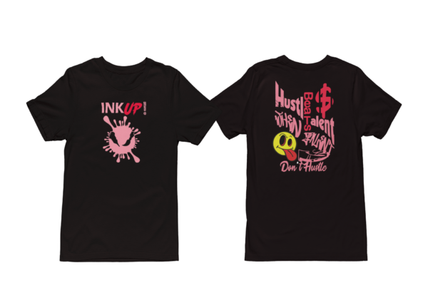 Ink Up Hustle Beats Talent Black/Pink