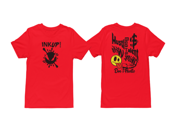Ink Up Hustle Beats talent Red/Black